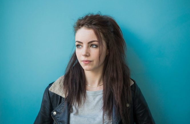 portrait of teenage girl for charity campaign for domestic abuse charity