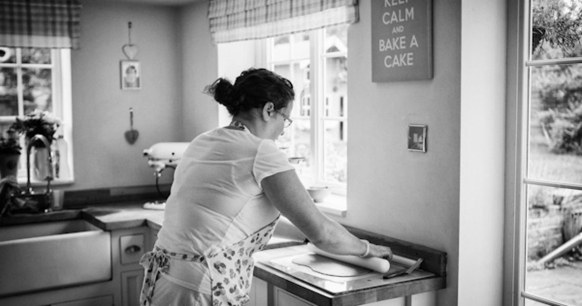 Honeywell bakes photograph of baker at work by yorkshire photographer olivia brabbs