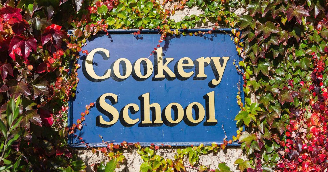 swinton park cookery school sign